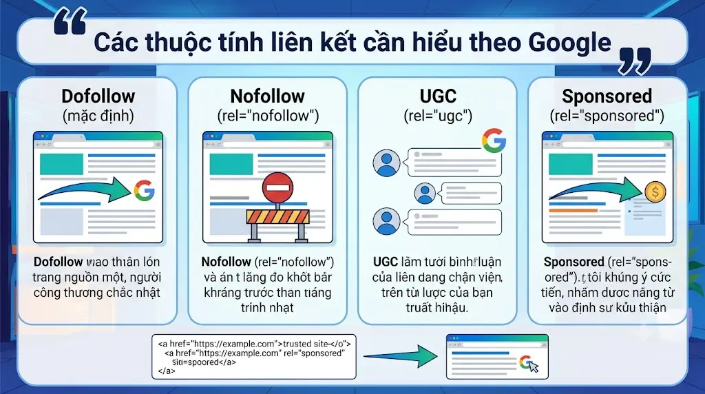 Hiểu đúng thuộc tính – Dùng đúng liên kết