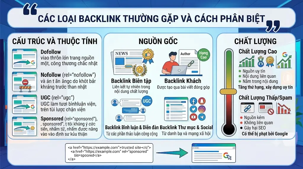 Phân biệt đúng – Backlink chuẩn – SEO bền