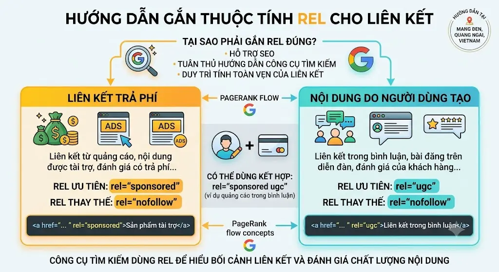 Gắn REL đúng – Liên kết minh bạch, SEO an toàn.