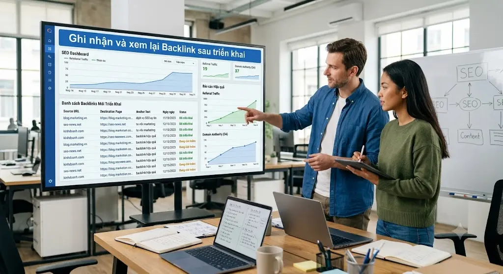 Backlink chỉ có giá trị khi được đo lường.