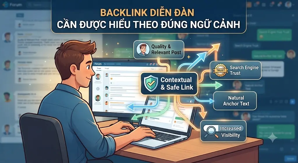 Backlink đúng ngữ cảnh – Giá trị thật, thứ hạng bền