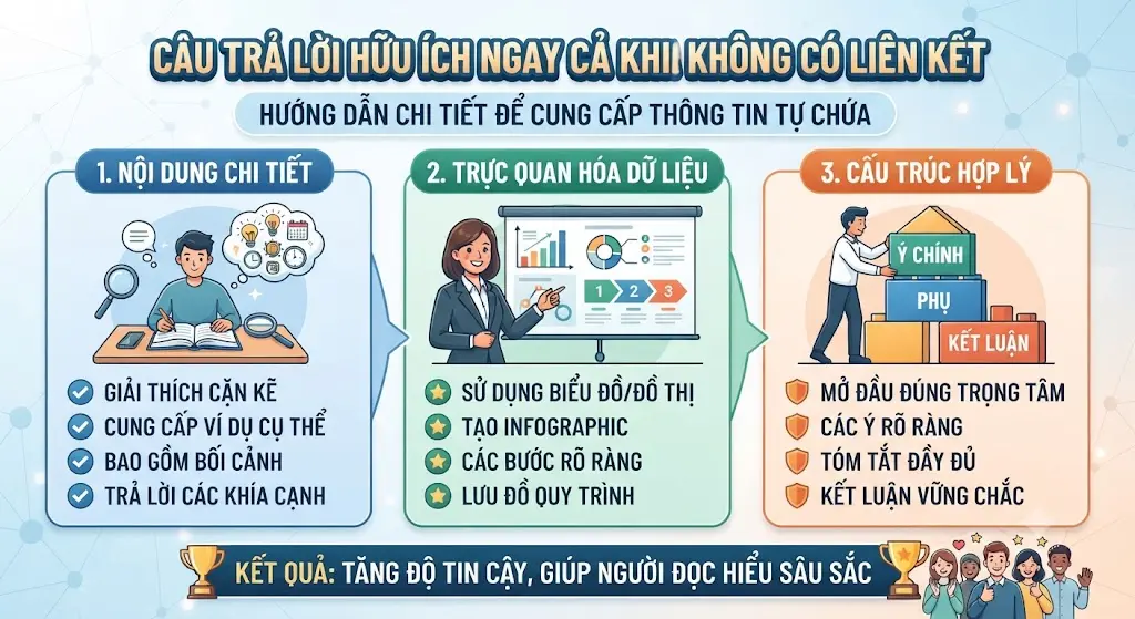 Giá trị nằm ở nội dung, không nằm ở đường link